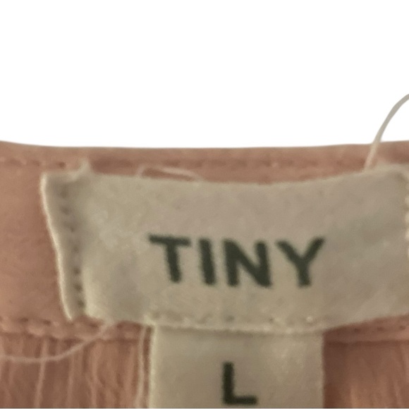 Anthropologie Tiny Embroidered Split Neck Blouse EUC - Picture 4 of 5